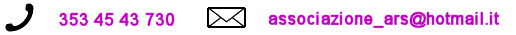 Tel e Mail Associazione